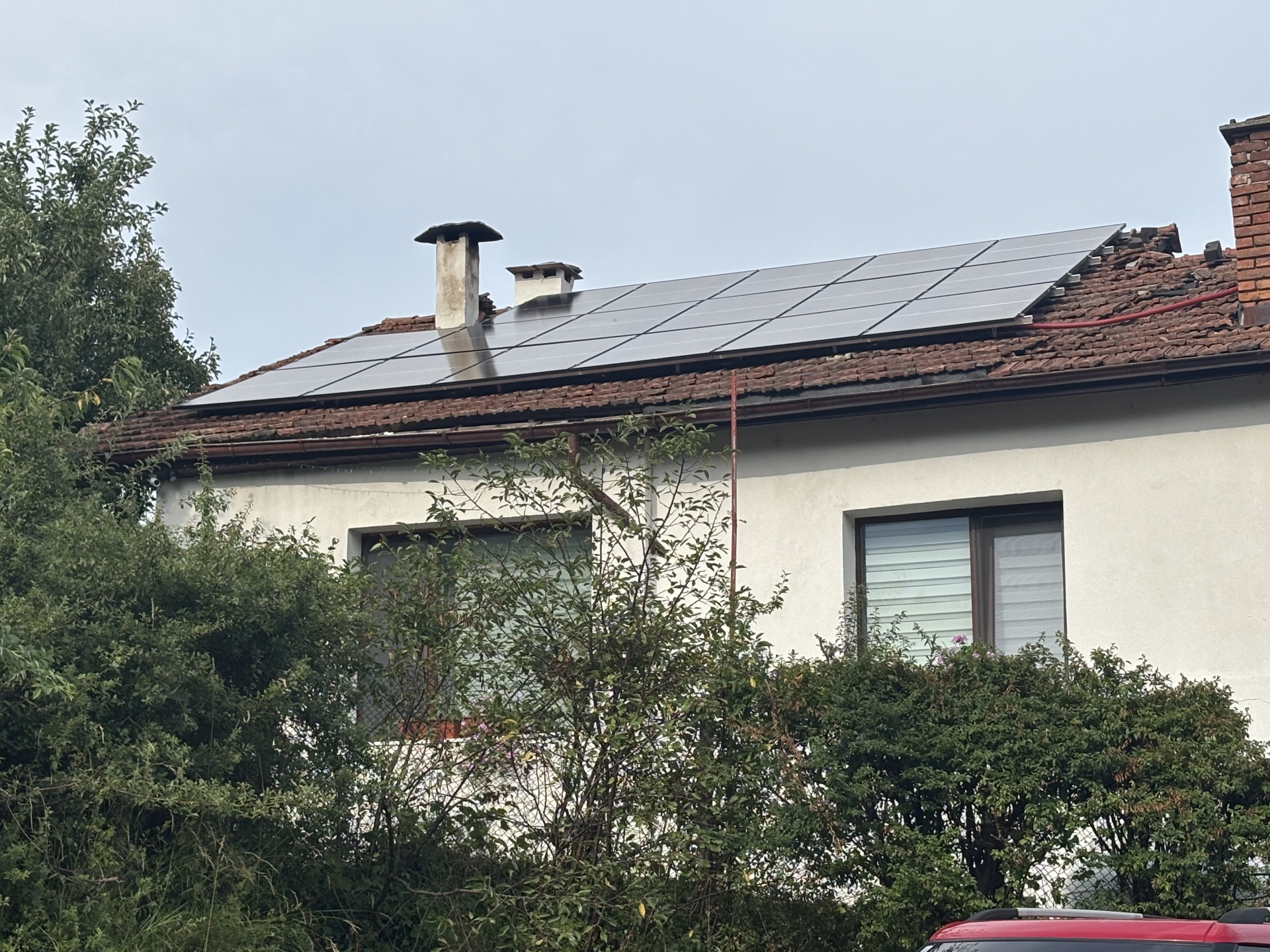 Хибридна покривна ФтЕЦ с мощност 10 kWр - гр. Габрово