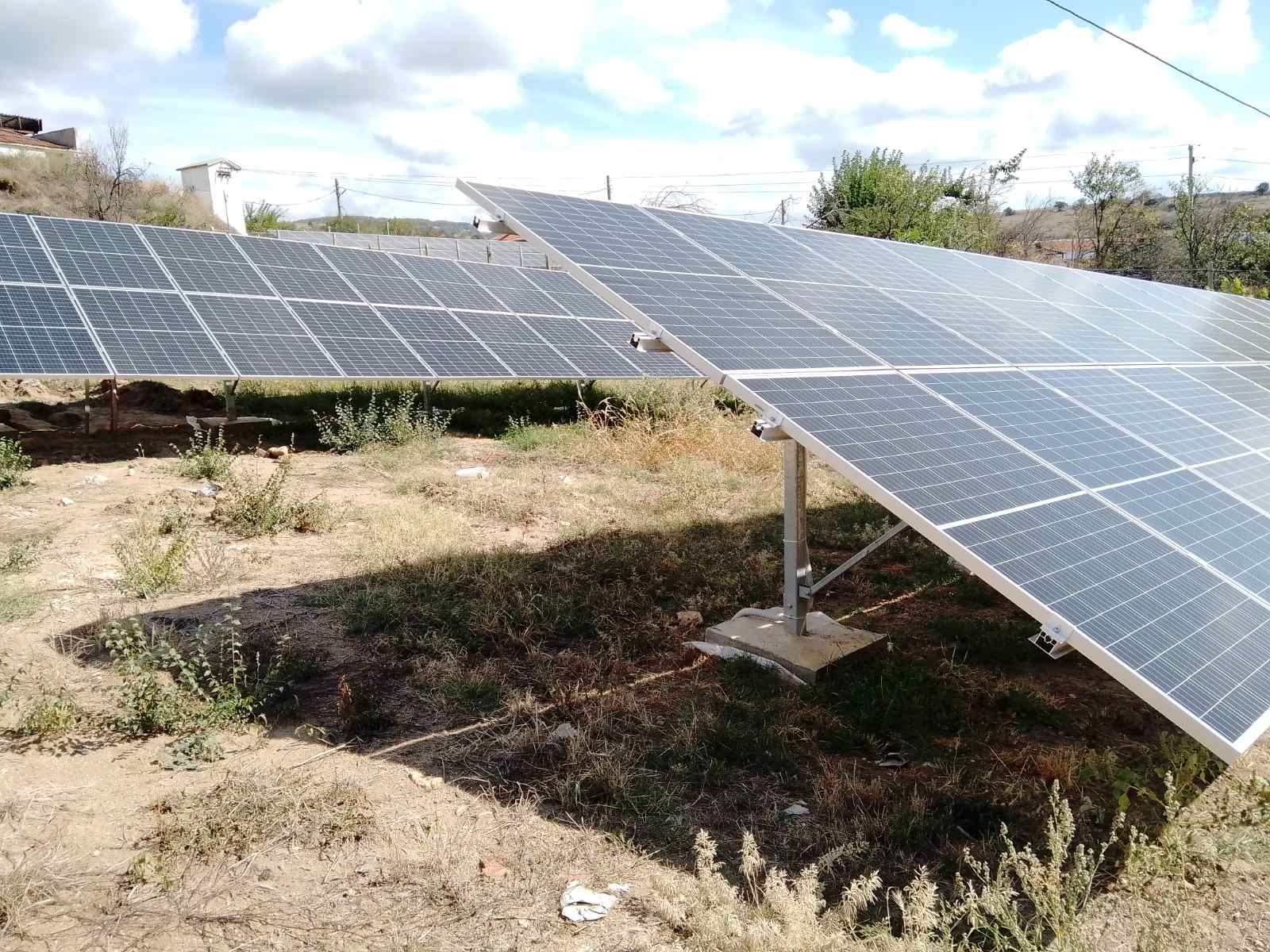Мрежова наземна ФтЕЦ с мощност 30 kWр - с. Дрипчево