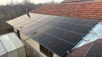 Хибридна покривна ФтЕЦ с мощност 10 kWр - с. Бутан