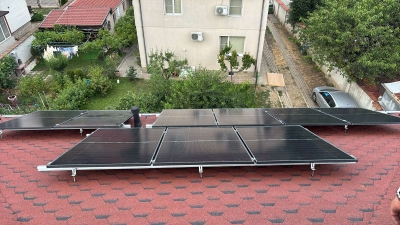 Хибридна покривна ФтЕЦ с мощност 9kWр - гр. София