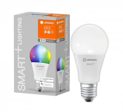 Лампа SMART LED RGBW Е27, 9W 806Lm 220V - DIM Wi-Fi