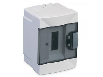 Електрическо табло за 2 автоматични предпазителя (ТАП-2), външен монтаж, бяло