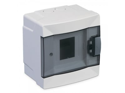 Електрическо табло за 4 автоматични предпазителя (ТАП-4), външен монтаж, бяло