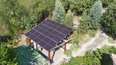 Хибридна покривна ФтЕЦ с мощност 6 kWр - гр. Сандански