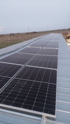 Мрежова покривна ФтЕЦ с мощност 20 kWр - с. Могила