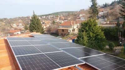 Хибридна покривна ФтЕЦ с мощност 7 kWр - с. Малка верея