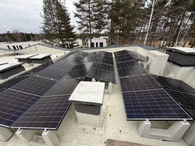 Хибридна покривна ФтЕЦ с мощност 10 kWр - гр. Вакарел