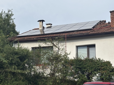 Хибридна покривна ФтЕЦ с мощност 10 kWр - гр. Габрово