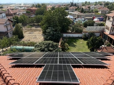 Мрежова покривна ФтЕЦ с мощност 12 kWp - с. Войводиново