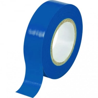 PVC изолационна лента 15x0.15 мм - 10м., синя