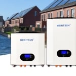 Литиево-желязна LiFePO4 батерия MeritSun 48V 200Ah - 10 kWh