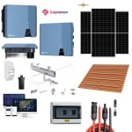 10kW цялостнa монофазнa мрежова фотоволтаична солaрнa система - Solplanet 2 x 5 kW