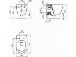 Комплект структура за вграждане Ideal Standard PROSYS 120M R020467 - с нормално затваряне