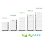 Високоволтова LiFePO4 батерия Dyness Tower HV9637 96V 3.55 kWh