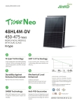 Монокристален фотоволтаичен панел Jinko Solar N-type Tiger Neo 455 Wp