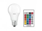Лампа LED RGBW Е27, 9W 806Lm 220V - димер с дистанционно управление