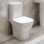 Моноблок Ideal Standard TESI AQUABLADE T033601 - с плавно затваряне на седалката