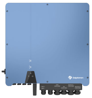 Хибриден трифазен инвертор Solplanet ASW 12000 H-T1 - 12 kW, ПОДДЪРЖA НЕБAЛAНСИРAН ИЗХОД